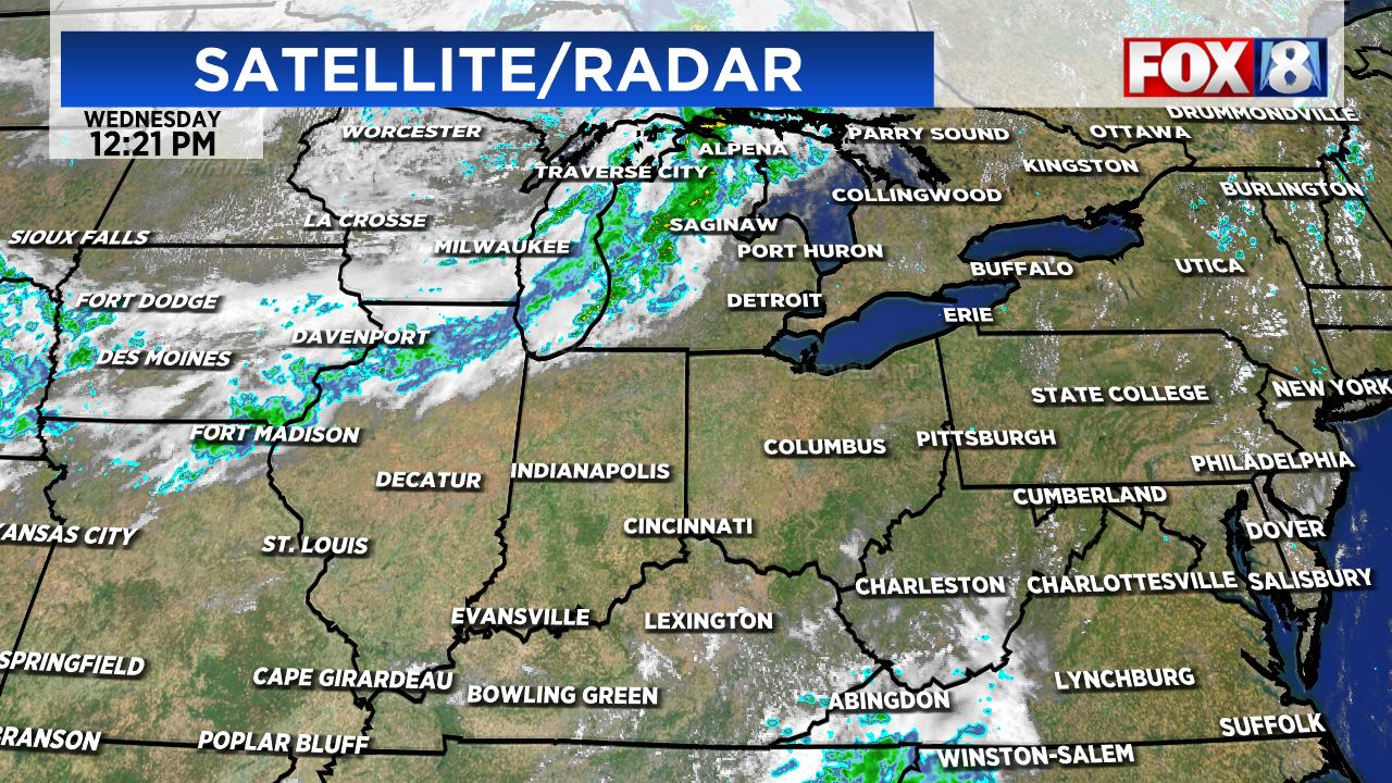 Cleveland, Ohio weather interactive radar