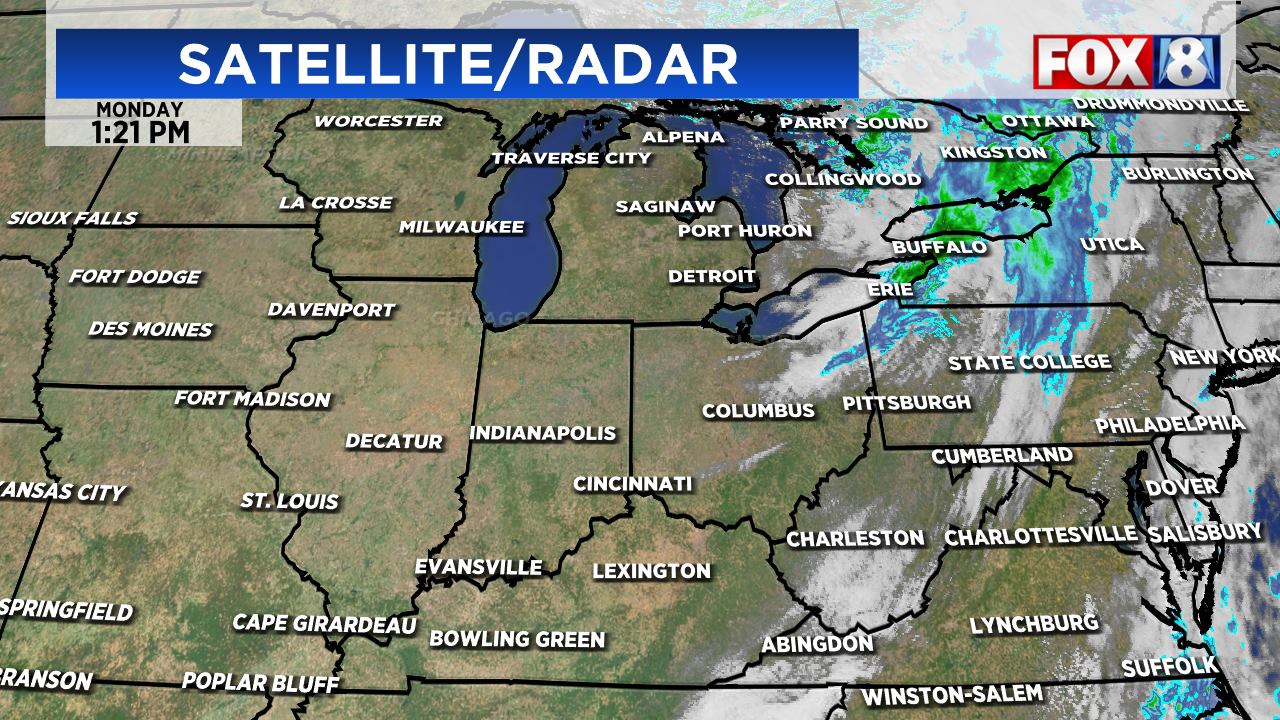 Cleveland, Ohio weather interactive radar