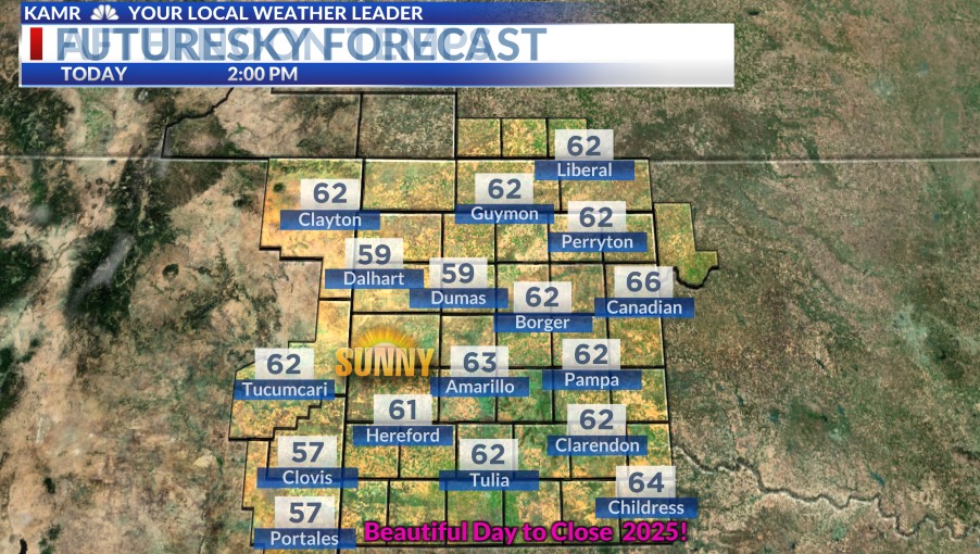 Amarillo Current Weather Conditions & Forecast Maps KAMR