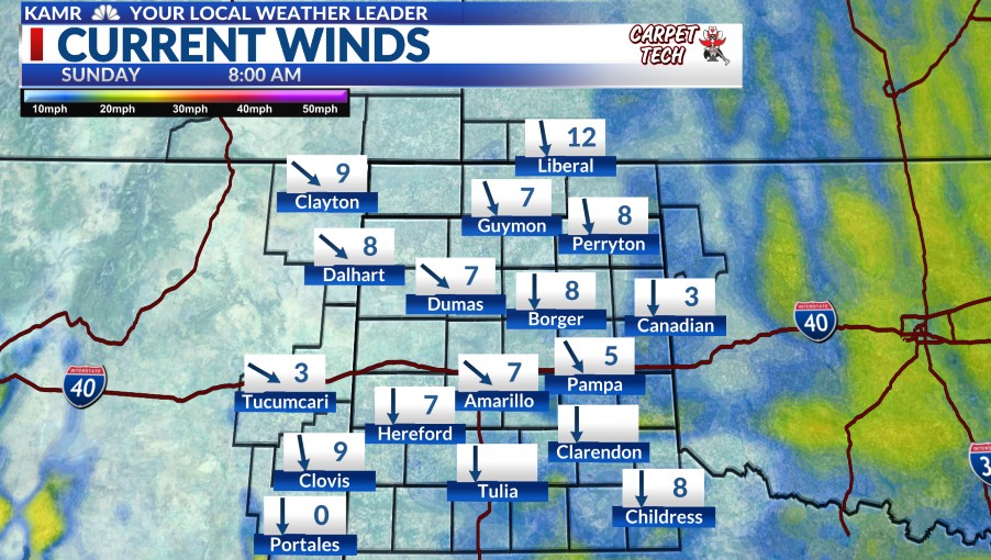 Amarillo Current Weather Conditions & Forecast Maps KAMR