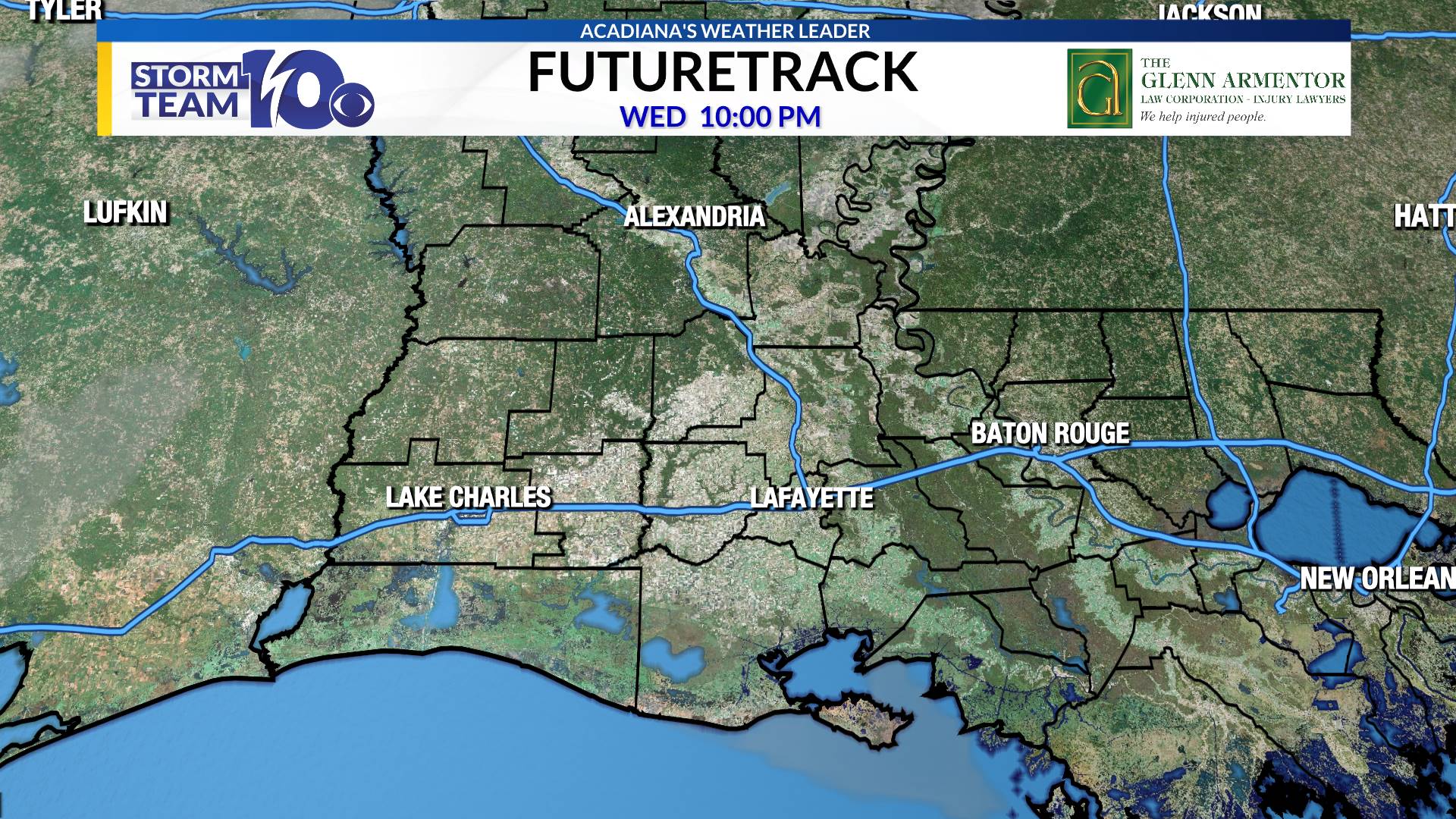 Lafayette & Acadiana Radar, Live Doppler Radar & Weather