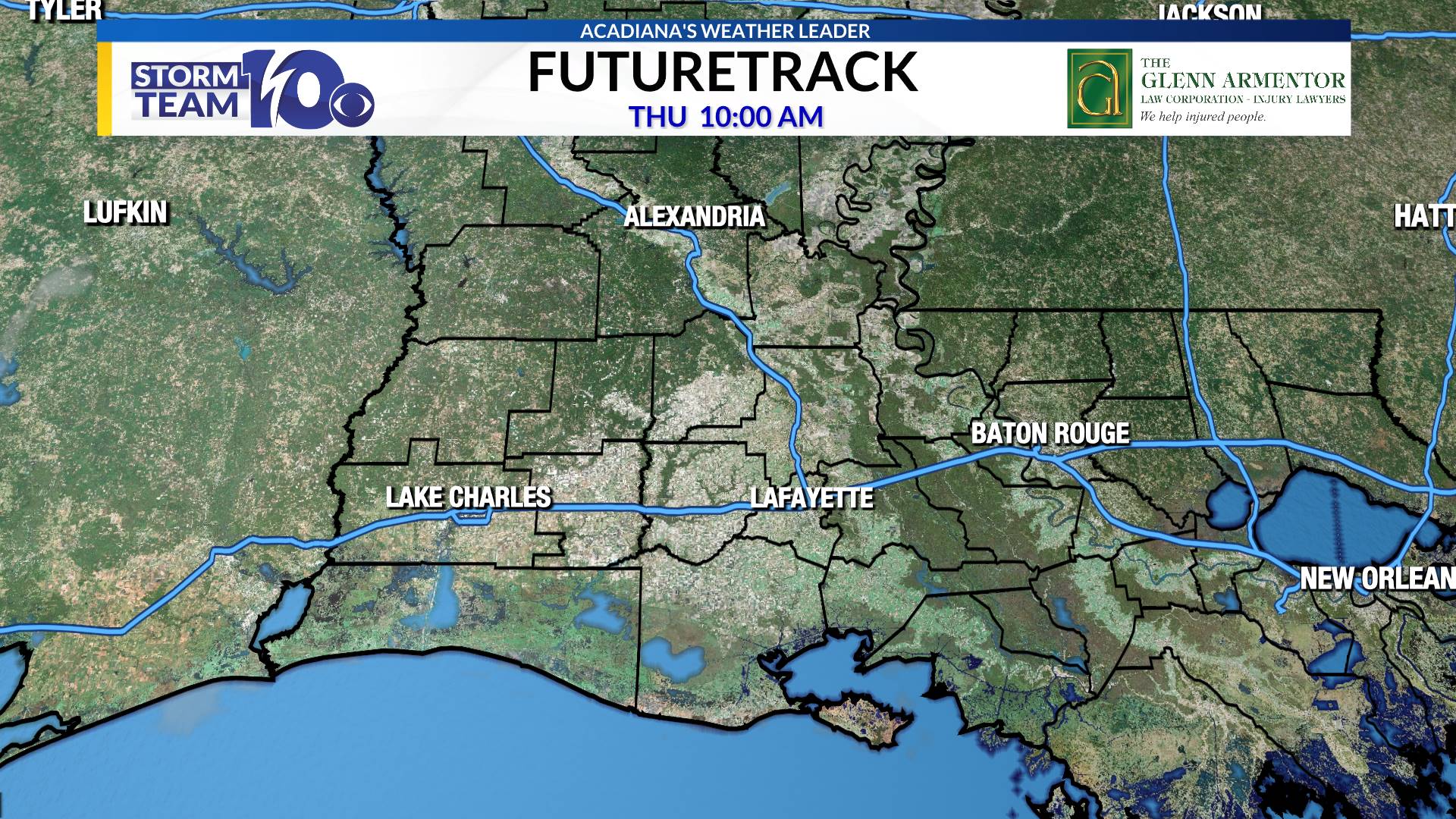 Lafayette & Acadiana Radar, Live Doppler Radar & Weather
