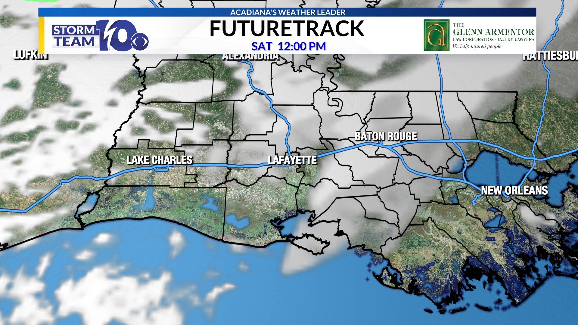 Lafayette & Acadiana Radar, Live Doppler Radar & Weather