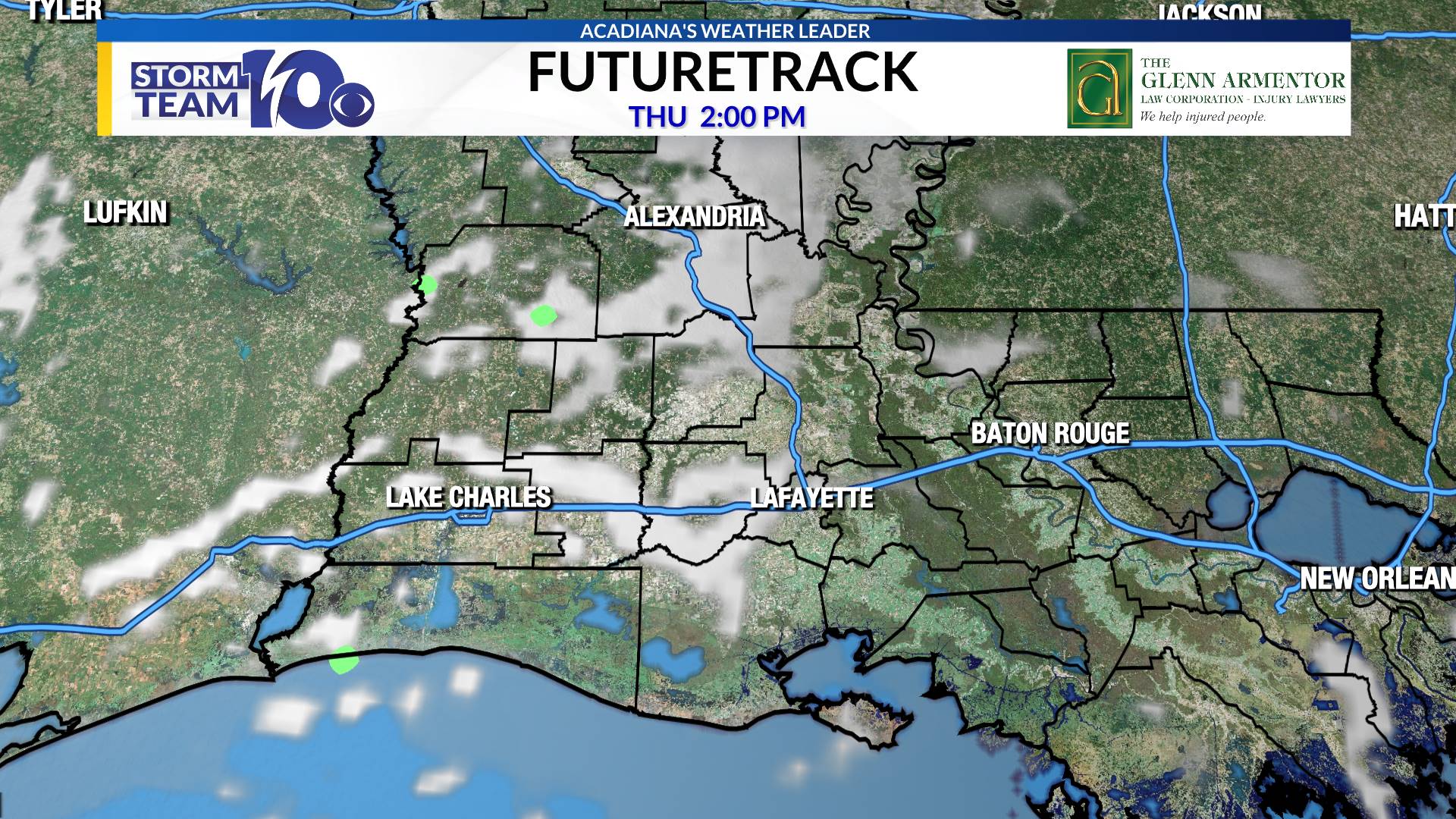 Lafayette & Acadiana Radar, Live Doppler Radar & Weather