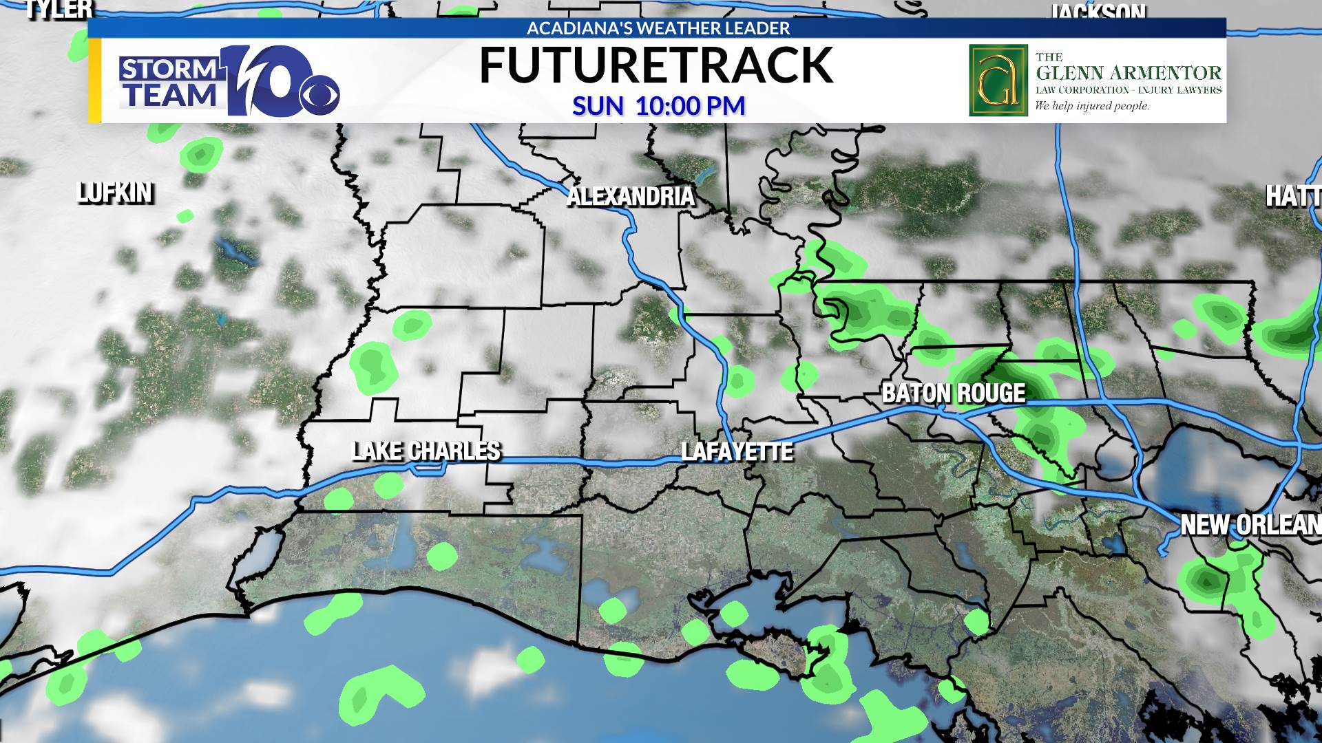 Lafayette & Acadiana Radar, Live Doppler Radar & Weather