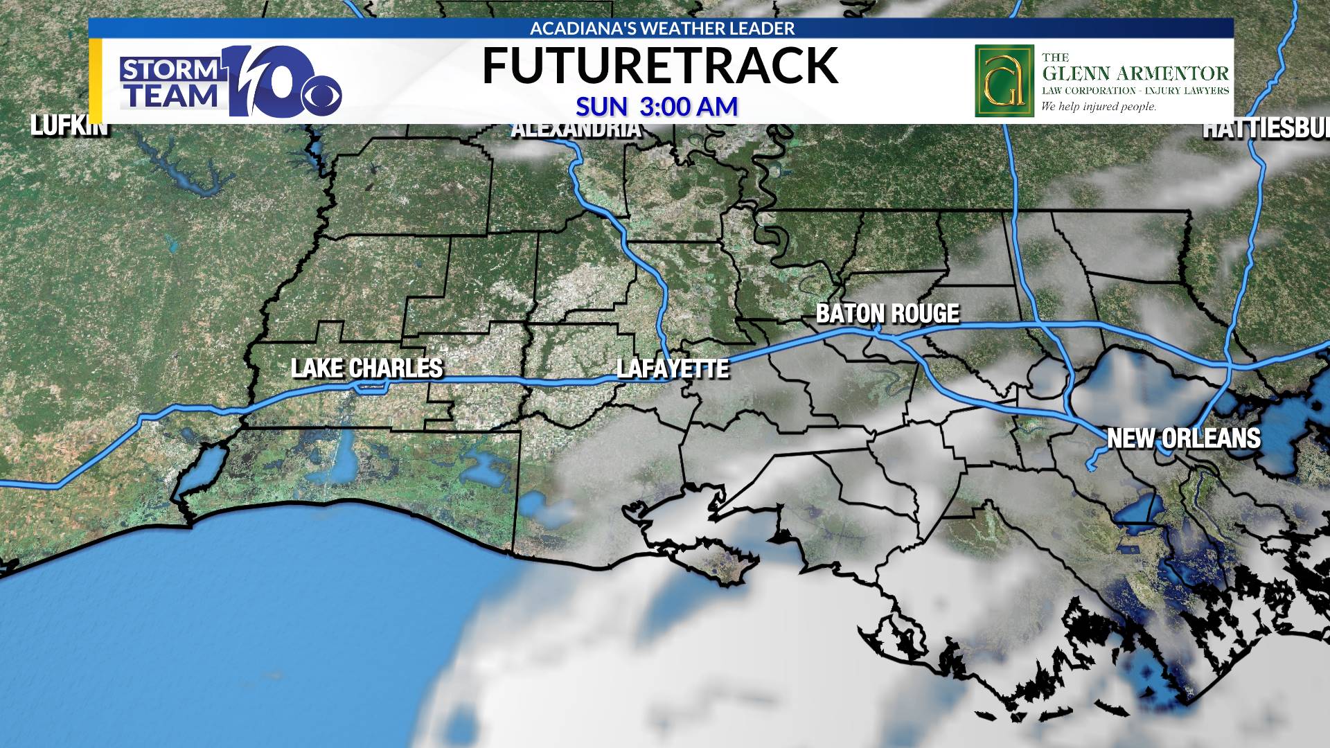 Lafayette & Acadiana Radar, Live Doppler Radar & Weather