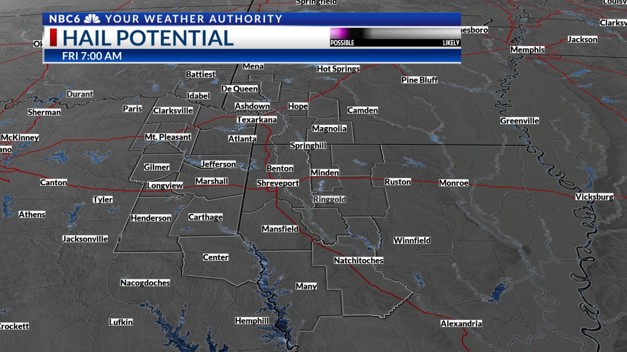 Futurecast 24 Hour Hail