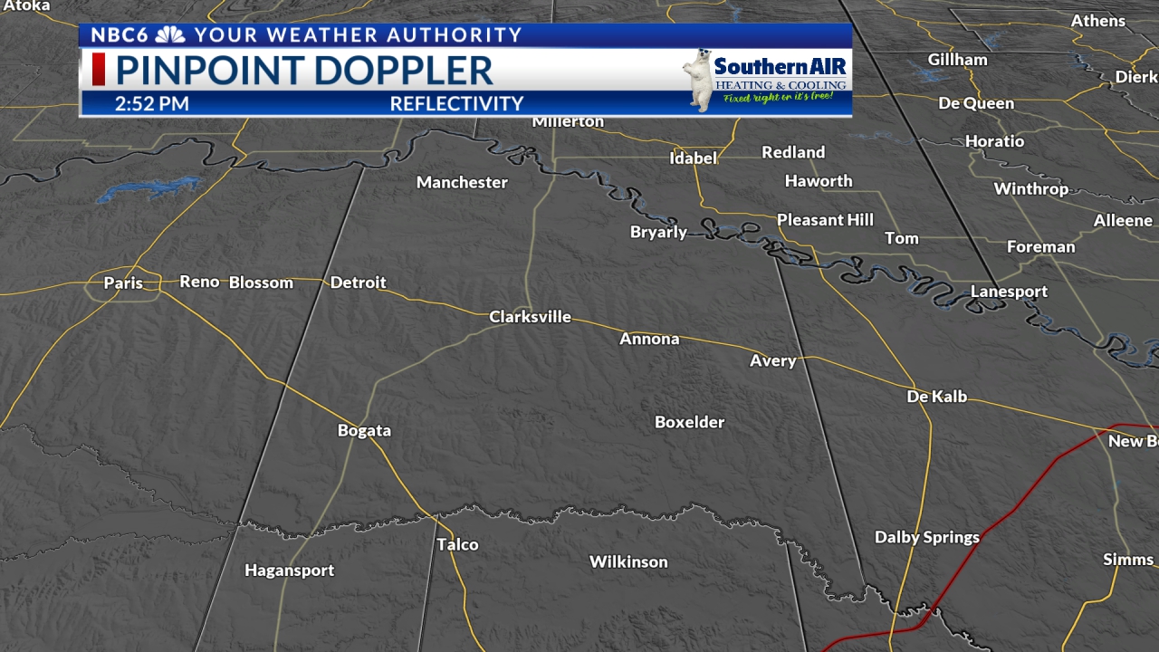 Pinpoint Doppler Red River County