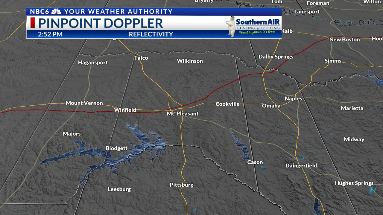Pinpoint Doppler Franklin-Titus-Morris-Camp Counties