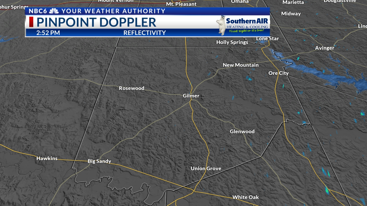 Pinpoint Doppler Upshur County