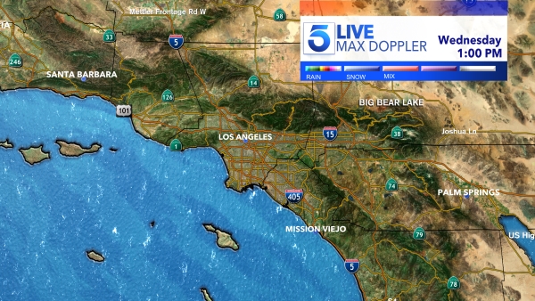 mega doppler radar southern california