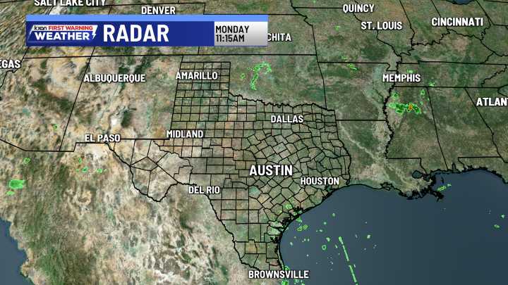 Radar Image of Austin, TX