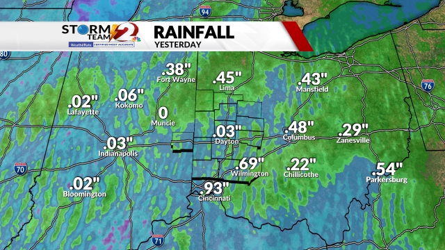 Weather Map Center Dayton Ohio WDTN com