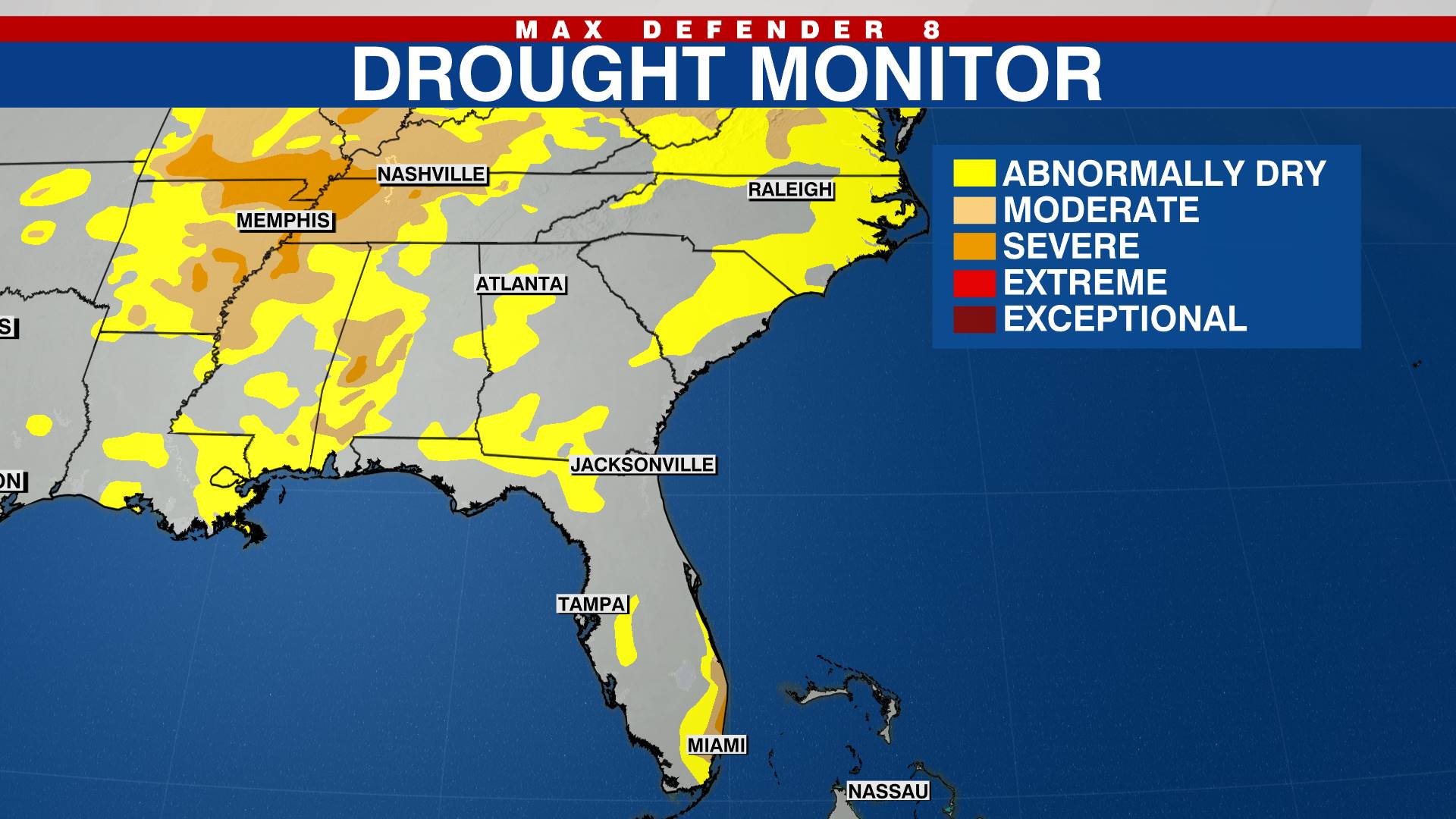 SE Drought monitor