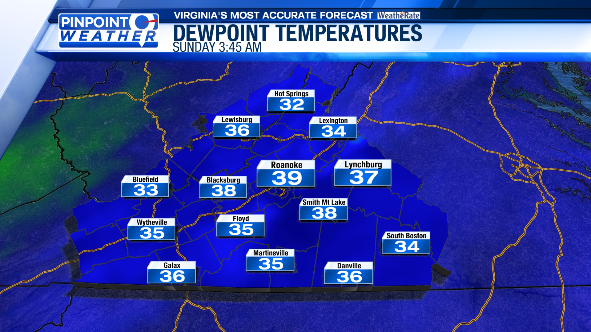 Roanoke & Lynchburg Weather Danville, Highlands WFXRtv