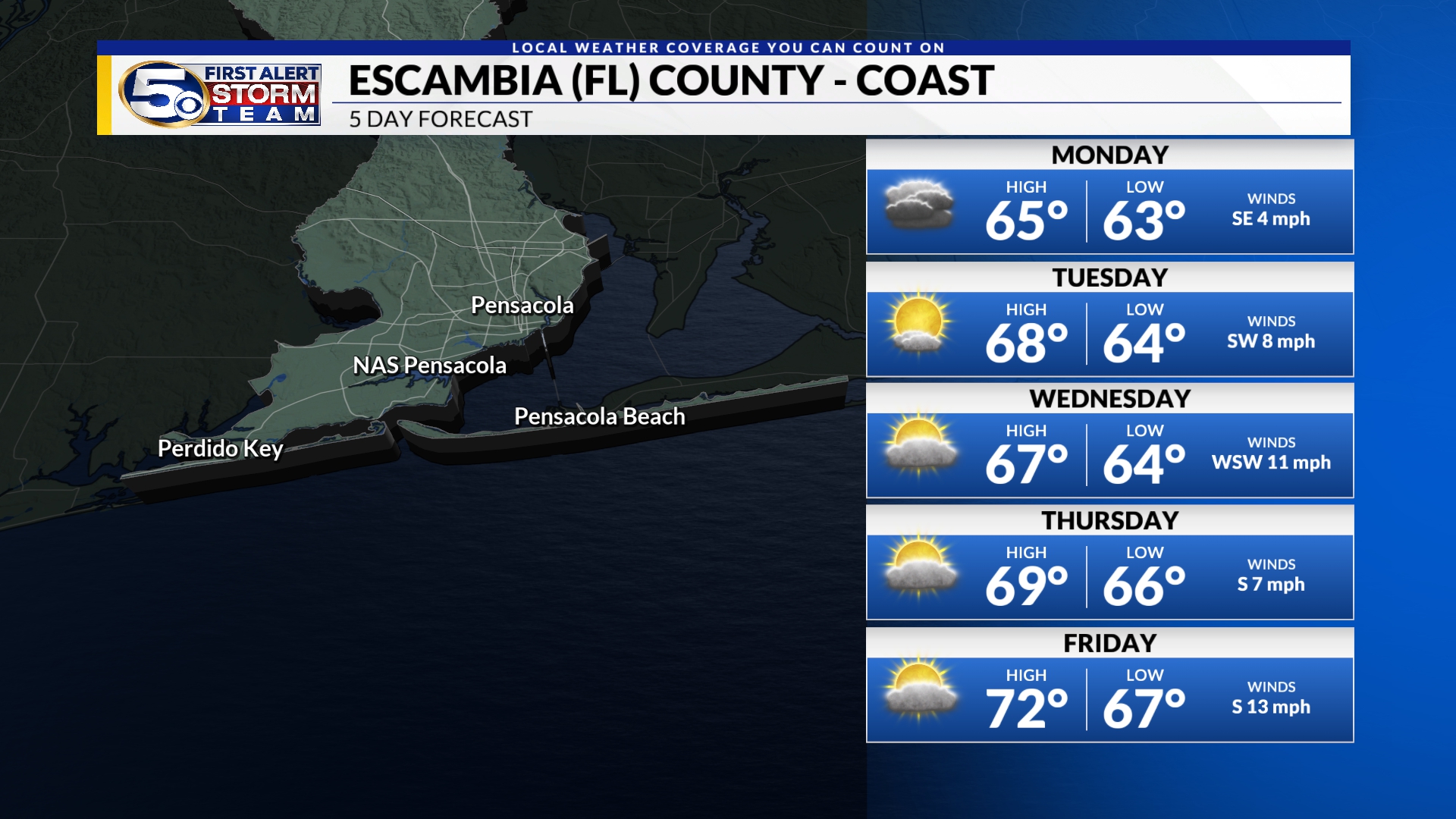 Mobile, AL & Pensacola Weather Radar WKRG