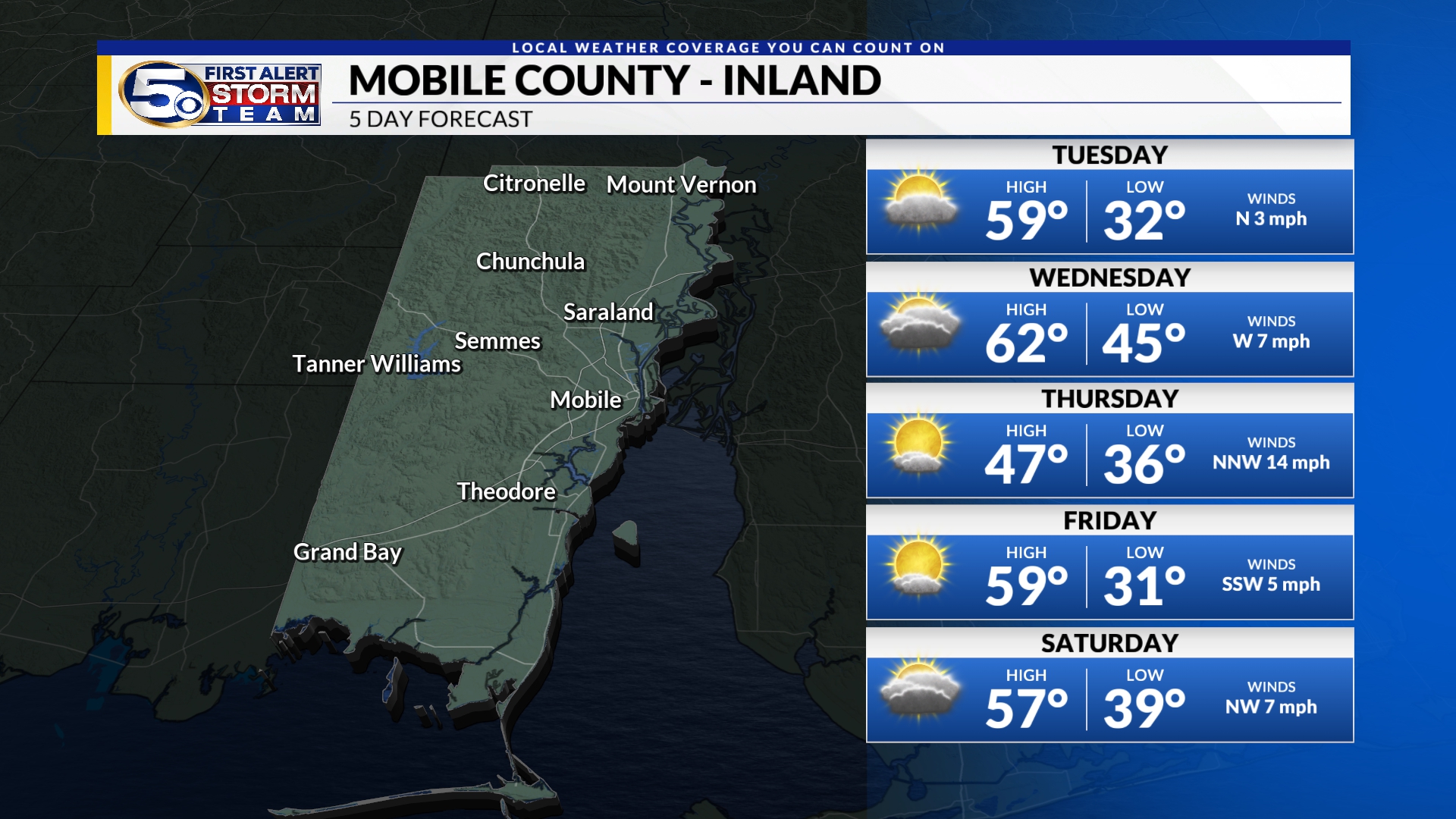 Mobile, AL & Pensacola Weather Radar WKRG