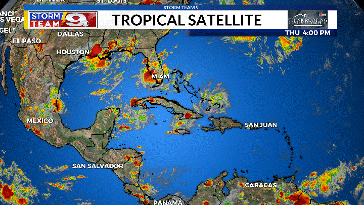 Caribbean Satellite