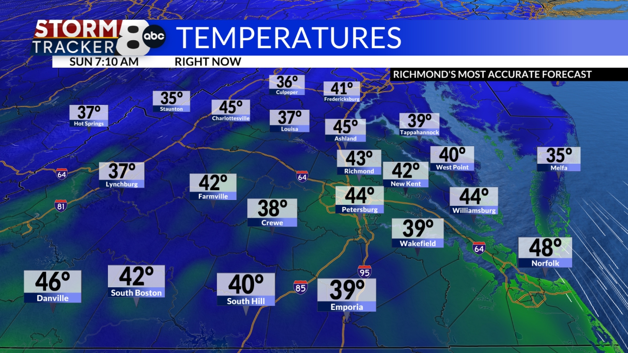 Richmond Weather Williamsburg, Fredericksburg, VA 8News