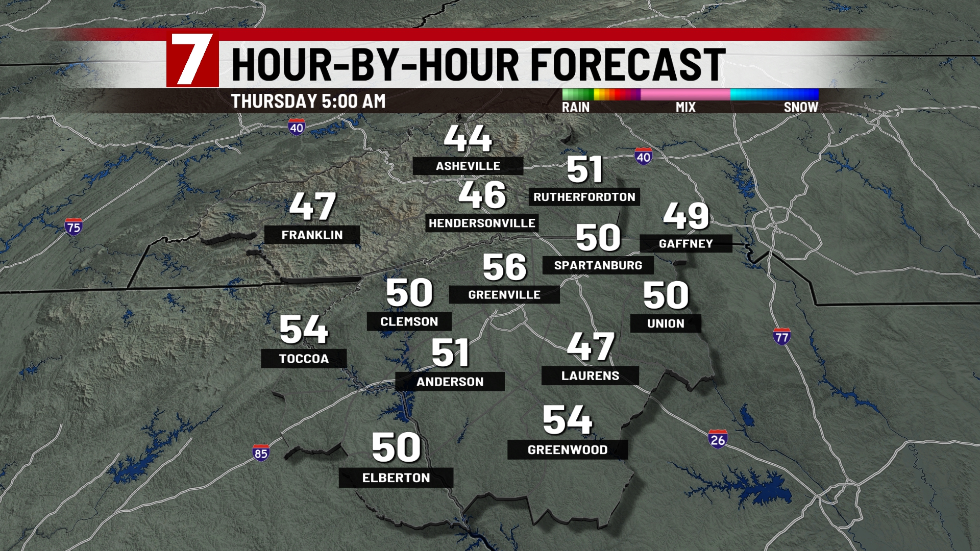 Weather In Anderson Sc Weather Forecast for Greenville, Spartanburg, Anderson SC, WNC NE GA