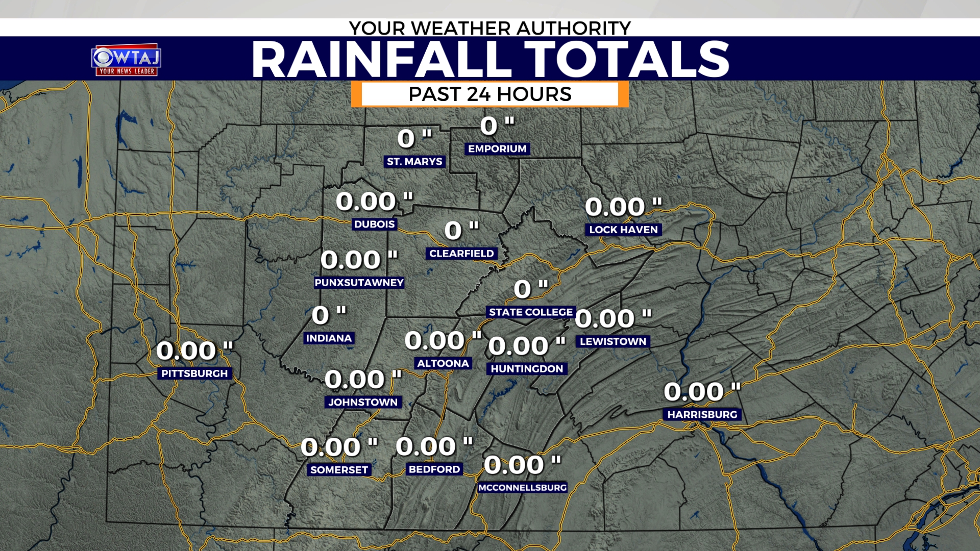 Springtown Weather Map Weather Maps | WTAJ | Your News Leader