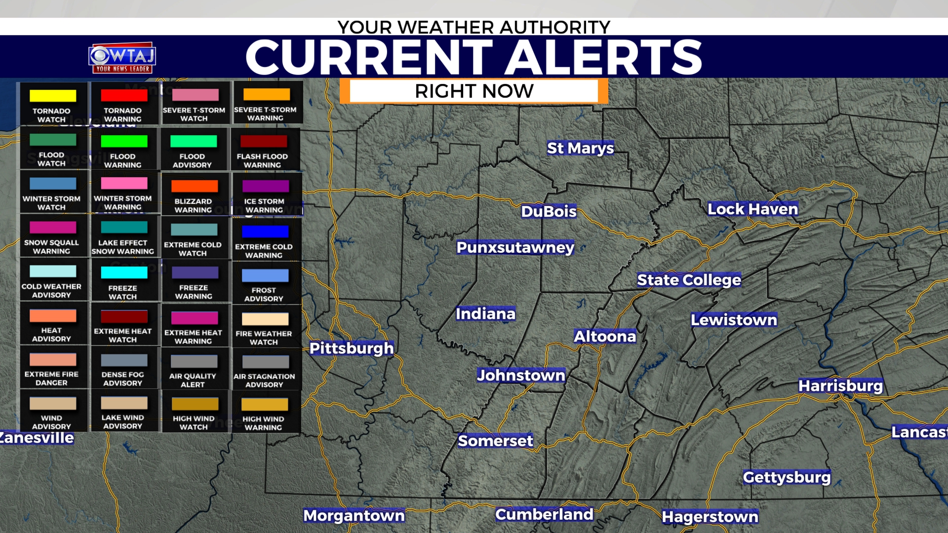 Weather Maps | WTAJ | Your News Leader